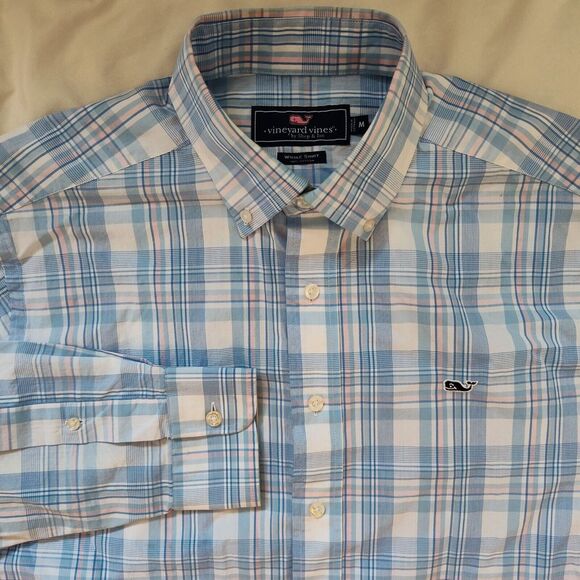Vineyard Vines Other - Vineyard Vines Mens Whale Shirt M Oxford‎ Long Sleeve Button-Up